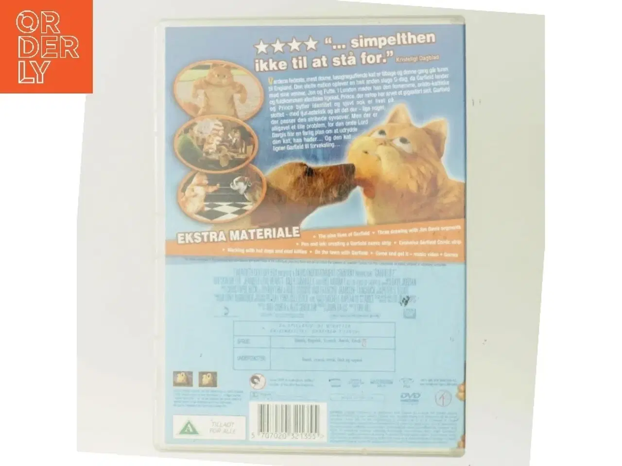 Billede 3 - Garfield 2 med Ikke nævnt (DVD)