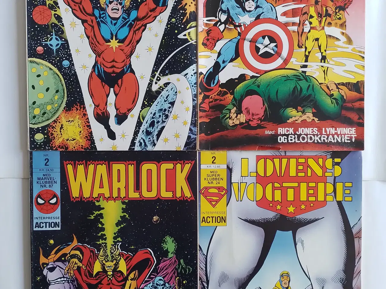 Billede 1 - Ældre superhelte-hæfter: Marvel og andre