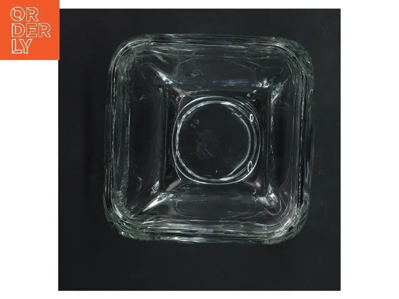 Billede 3 - Kvadratisk Glasvase (str. 11x11,5 cm)