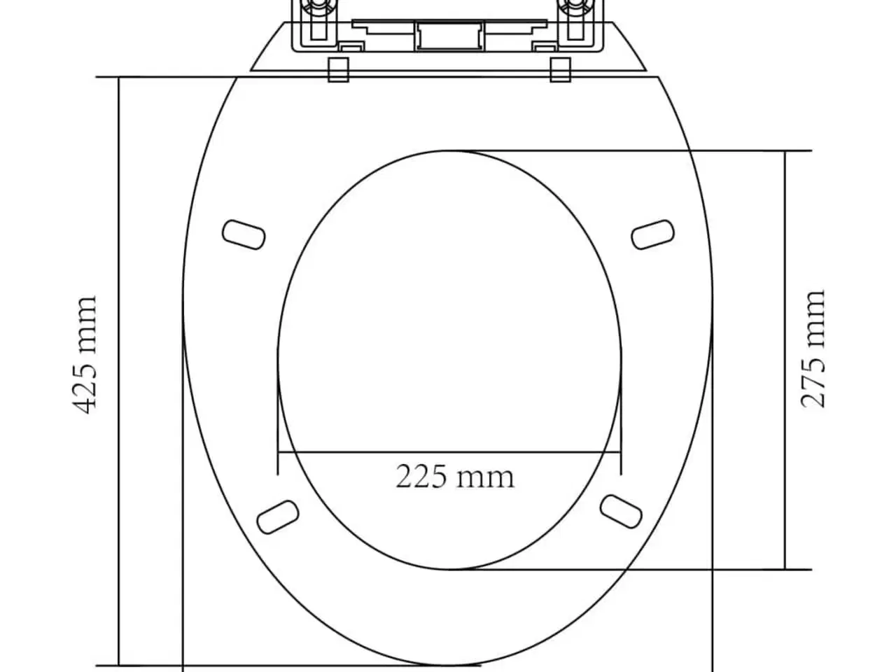 Billede 7 - Soft close-toiletsæde oval hvid
