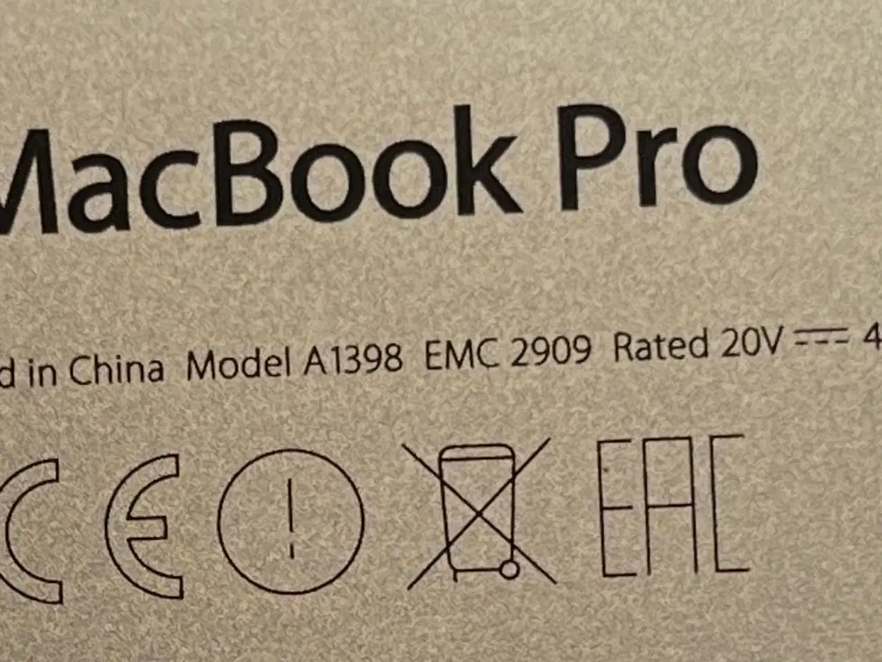 Billede 4 - MacBook Pro 15,4”