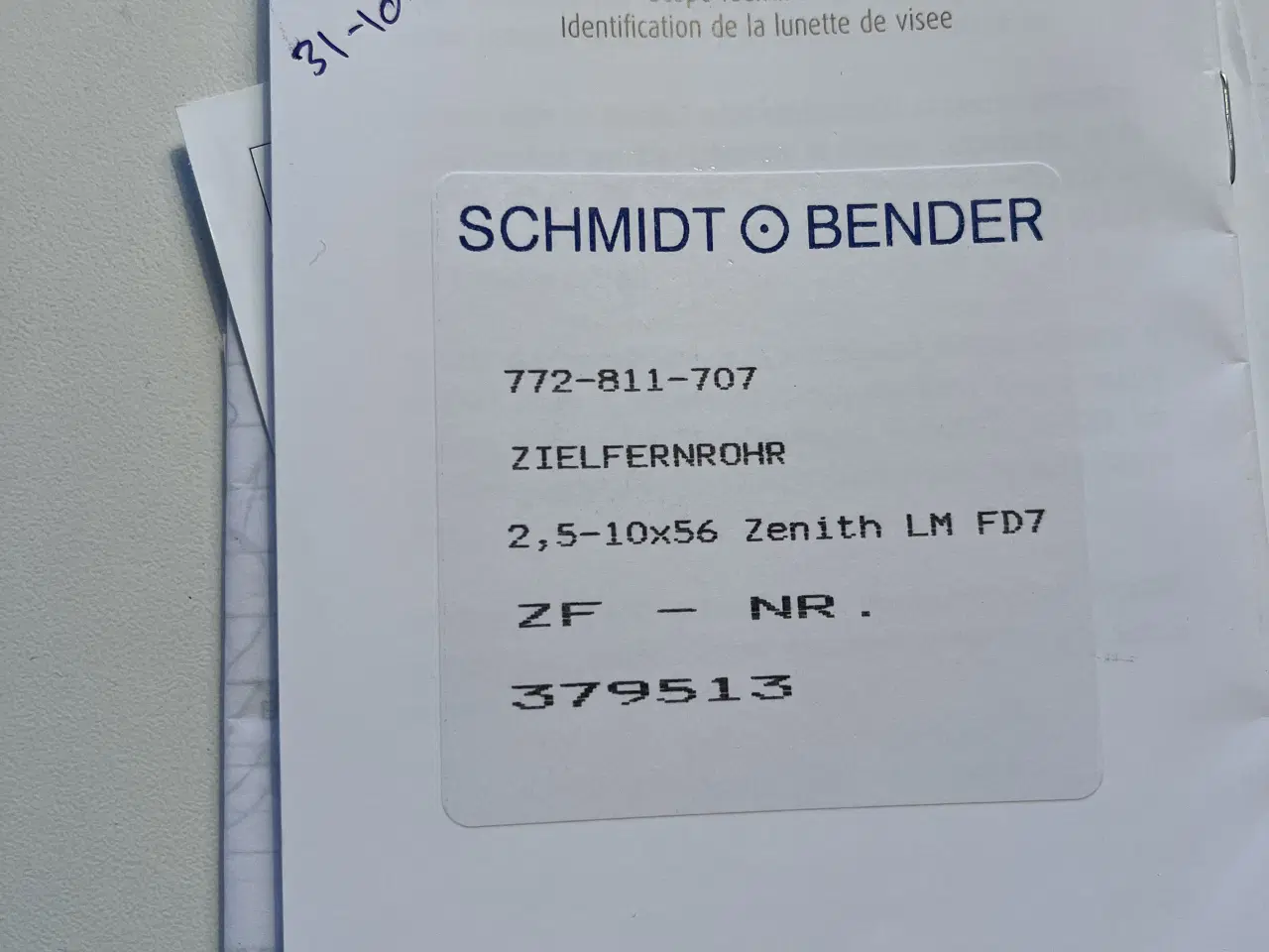 Billede 4 - Schmidt & Bender Zenith 2,5-10x56 FD7 (med lys)