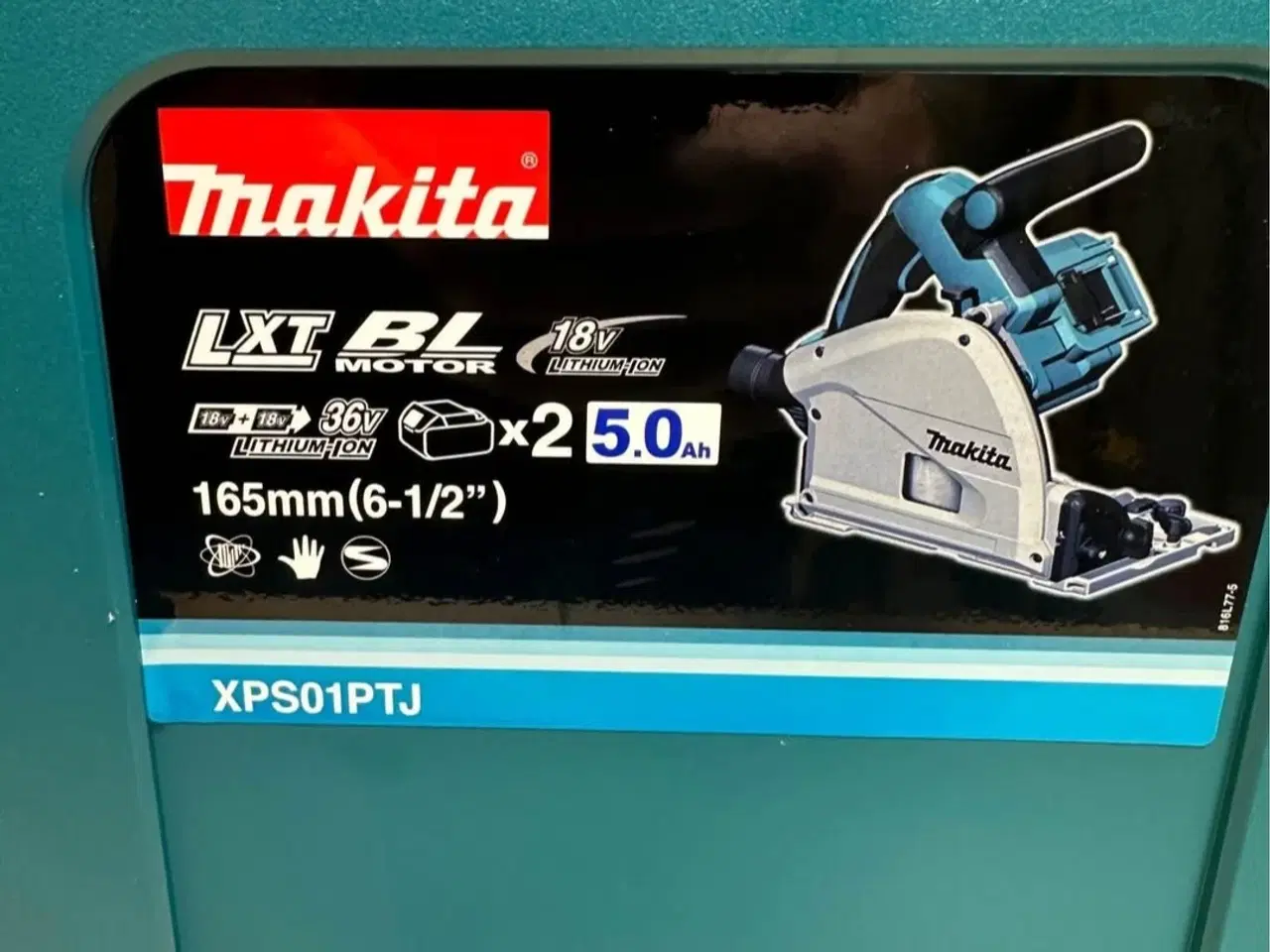 Billede 6 - Makita Dyksav m. batterier og dobbelt oplader.