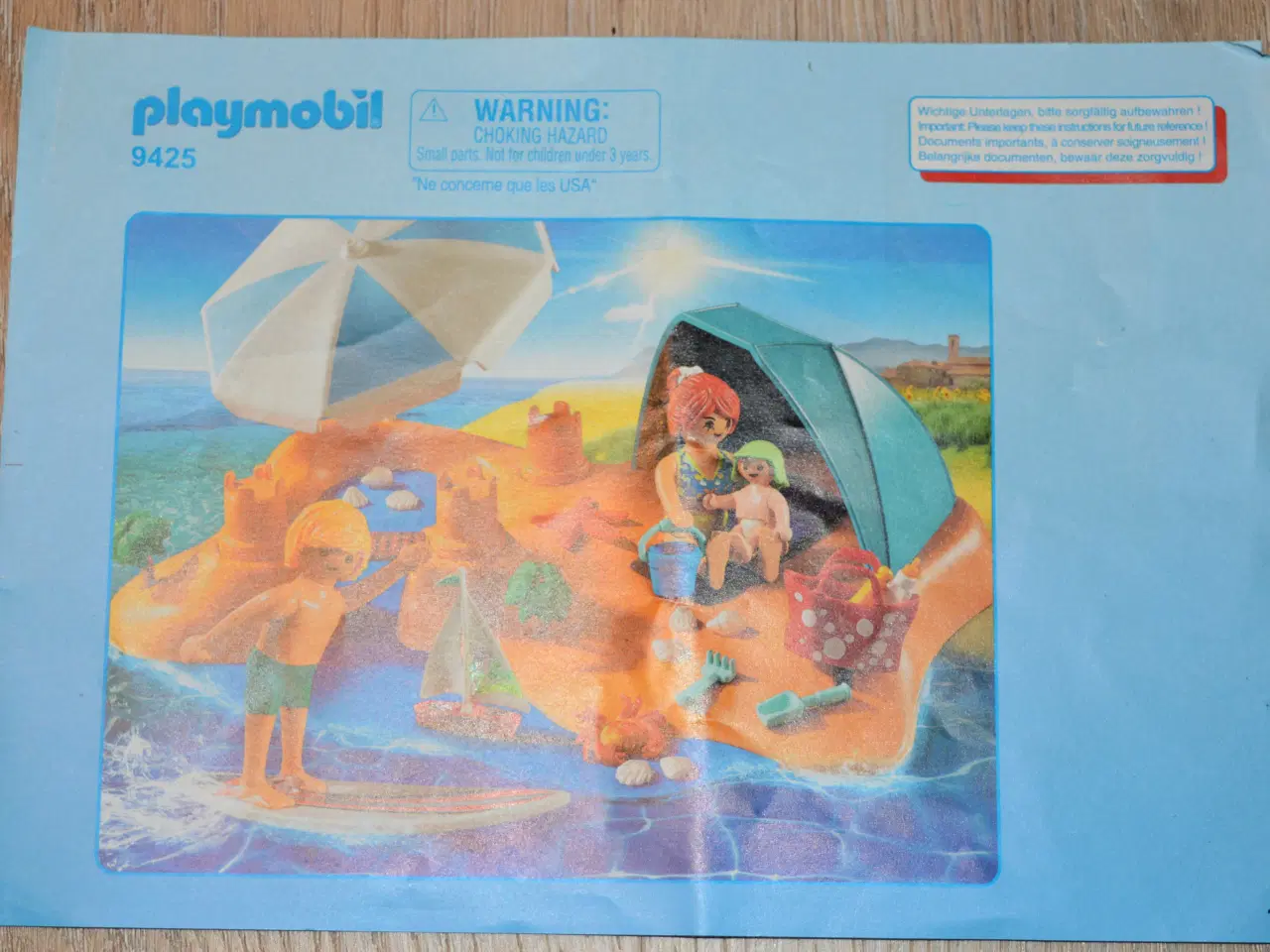 Billede 2 - Playmobil Family Fun 9425, Familie på stranden