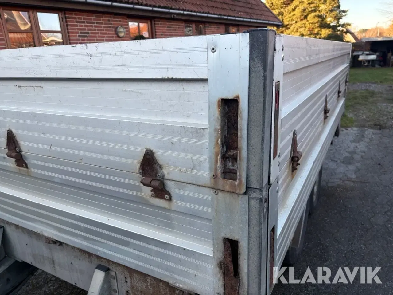 Billede 2 - Trailer Brenderup med dobbelt sider