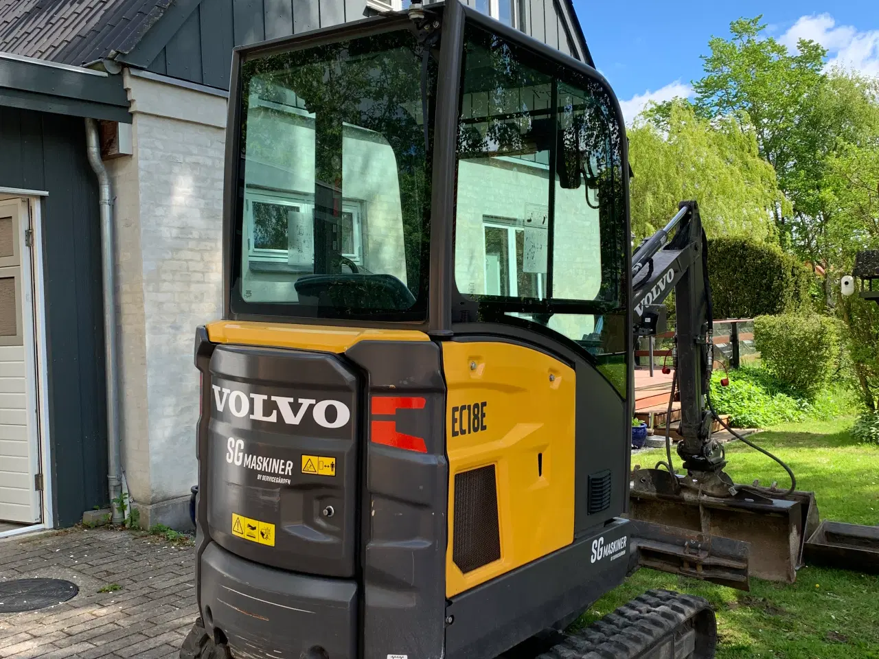 Billede 4 - MOMSFRI - Minigraver , Volvo EC18E