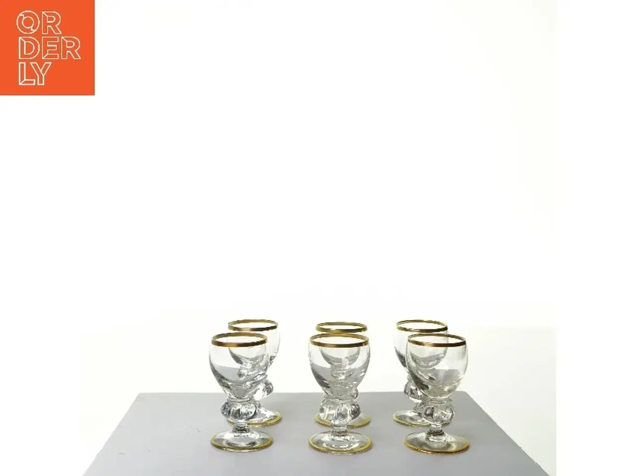 Billede 3 - Glas fra Lyngby glas (str. 7 x 4 cm)