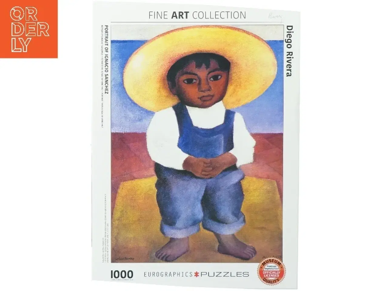 Billede 1 - Puslespil med kunstmotiv af Diego Rivera (str. 1000 brikker)