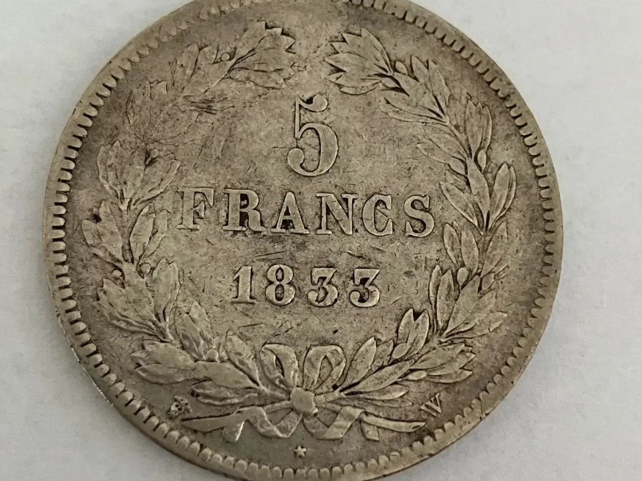 Billede 1 - 5 Francs 1833 France