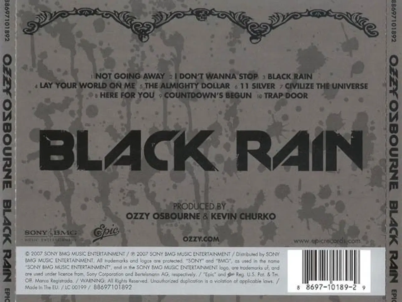 Billede 6 - OZZY OZBOURNE - Back Sabbath CD'er