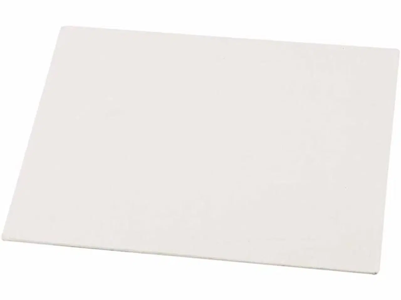 Billede 1 - A4 Malerplade 10 stk. - Hvid, 3 mm tykkelse