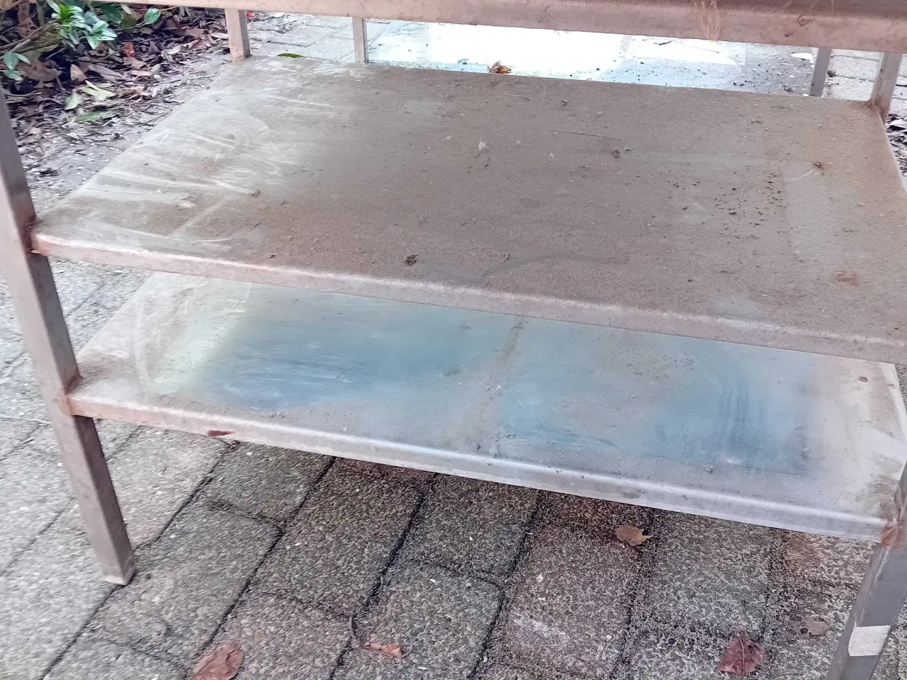 Billede 6 - Rustfri kraftig stålbord