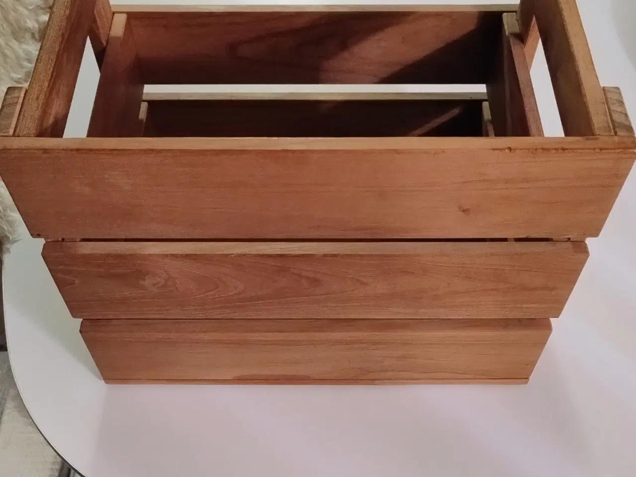 Billede 2 - Trip trap/Skagerak teak træ kasse sælges