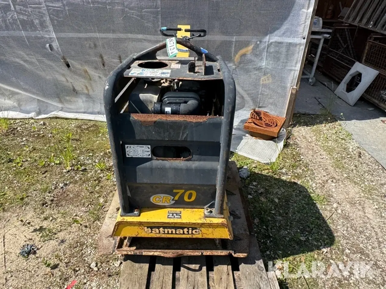 Billede 5 - Pladevibrator Batmatic CR 70 - CRDH70AE