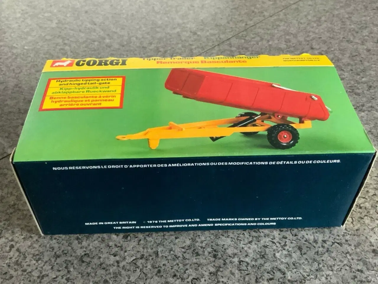 Billede 5 - Corgi Toys No. 56 Tipper Trailer