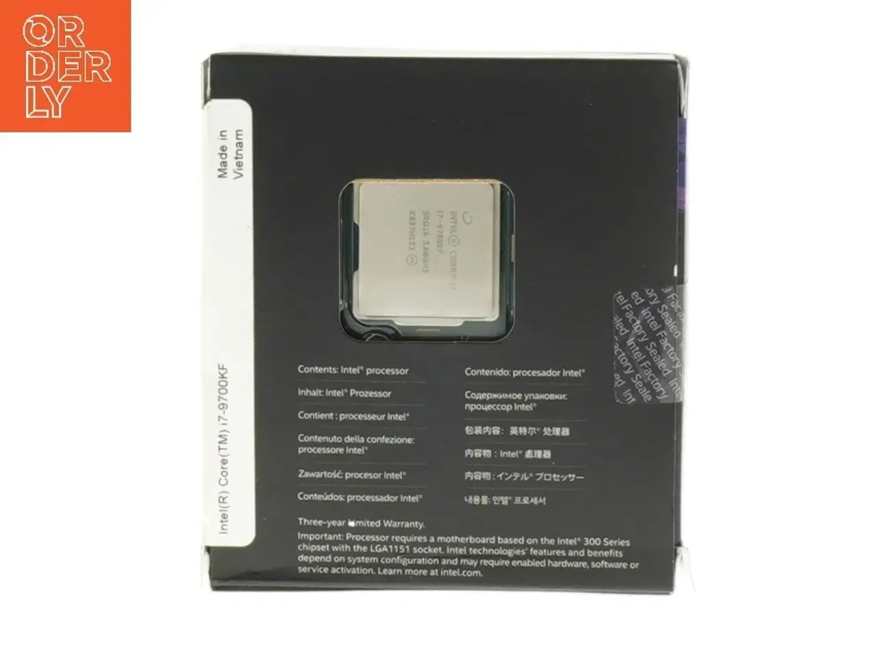 Billede 4 - Intel i7-9700KF processor fra Intel