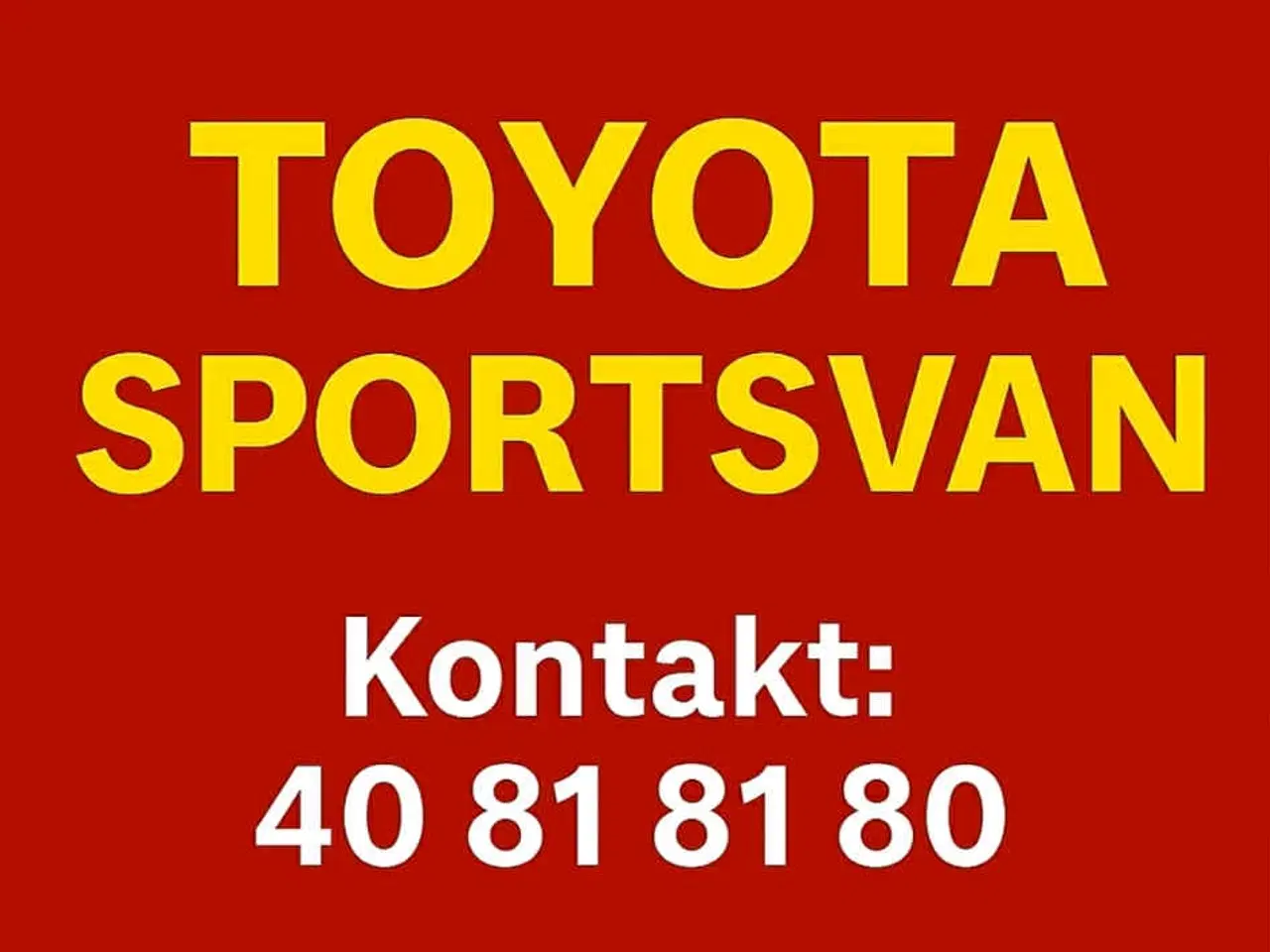 Billede 1 - Sportsvan købes