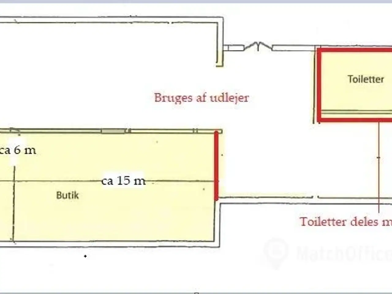 Billede 3 - Regulært erhvervslokale udlejes - ca. 90 kvm