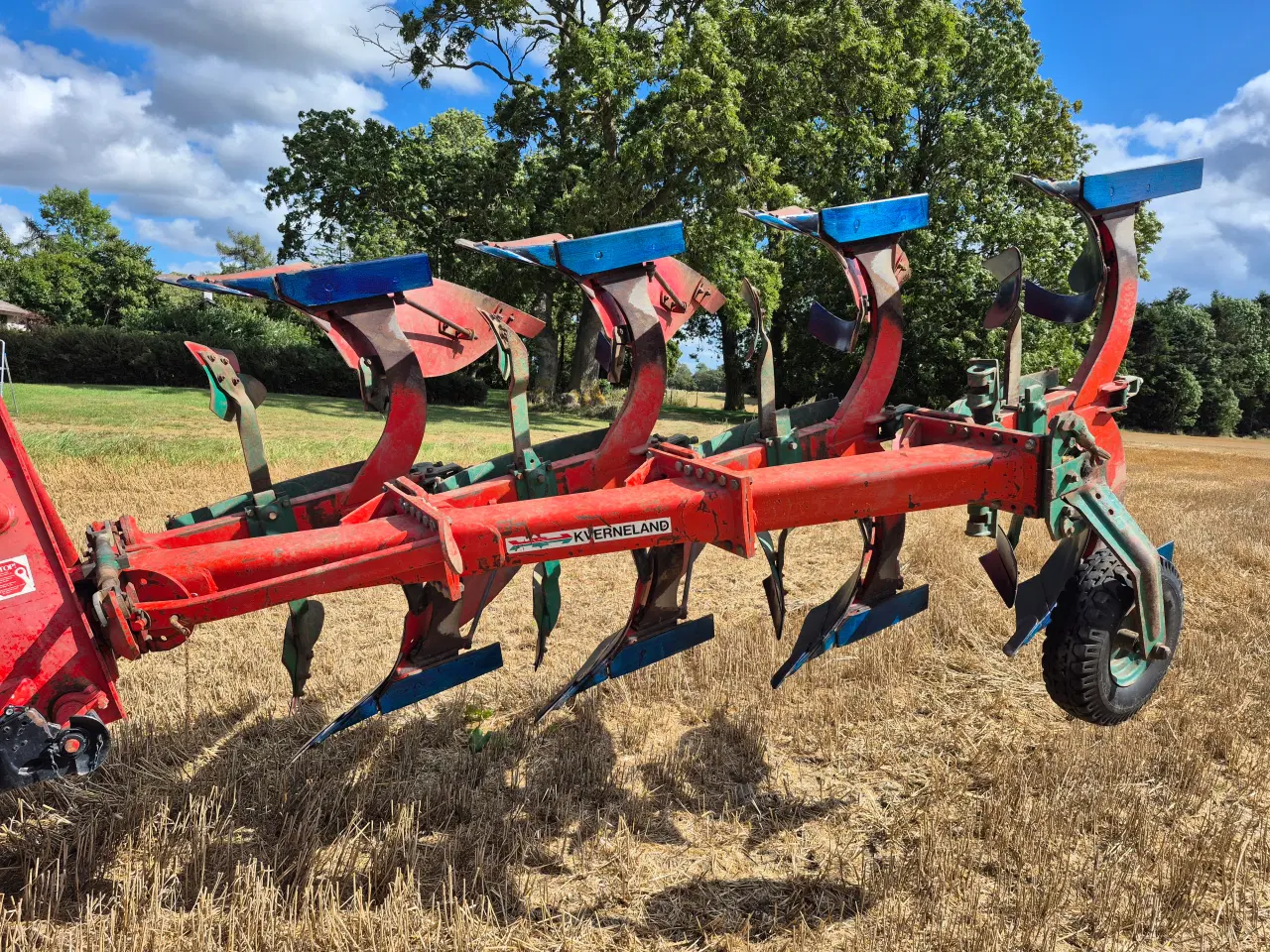 Billede 10 - Kverneland vendeplov 4 fuger 14"