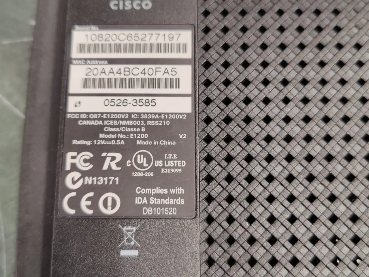 Billede 2 - Linksys router