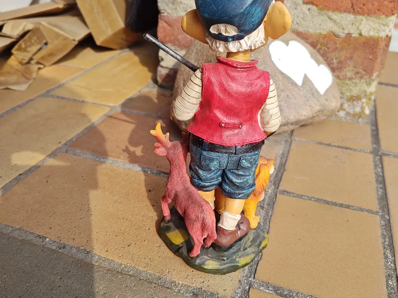 Billede 2 - Jæger med Nikkehoved ca.20cm