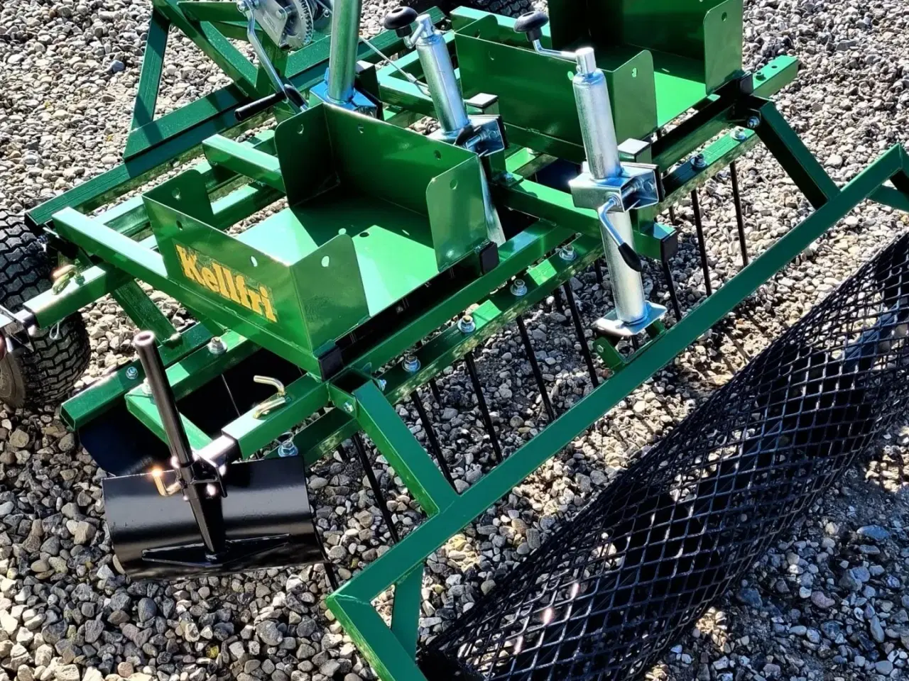 Billede 3 - Kellfri Ridebaneplaner / fabriksny / efterspændt model til ATV og kugletræk / 150 cm bredde