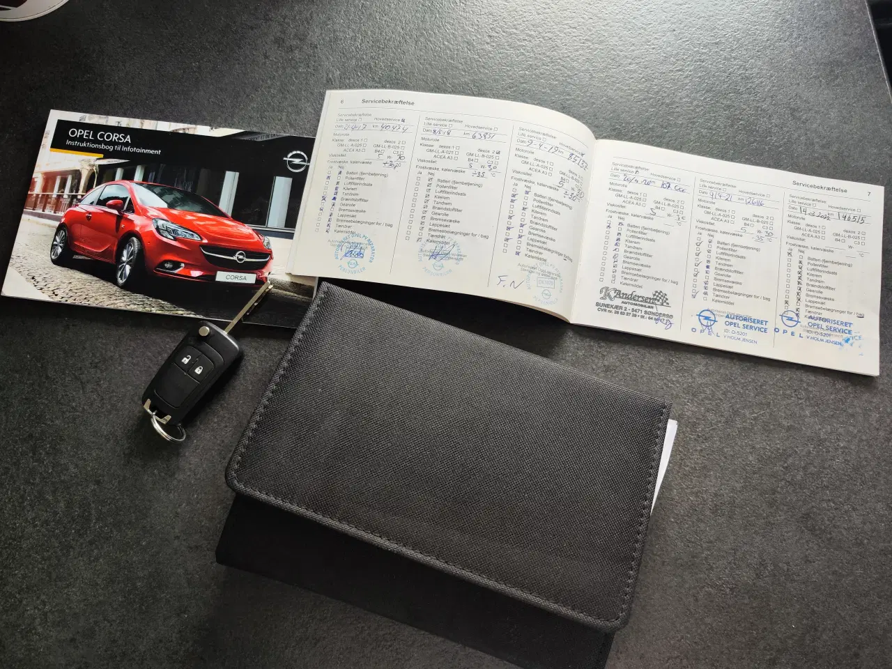Billede 8 - Opel Corsa 2015 fuld service bog