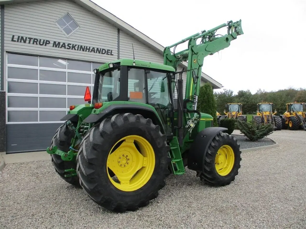 Billede 12 - John Deere 6800 Med vendergear ved rettet og frontlæsser.