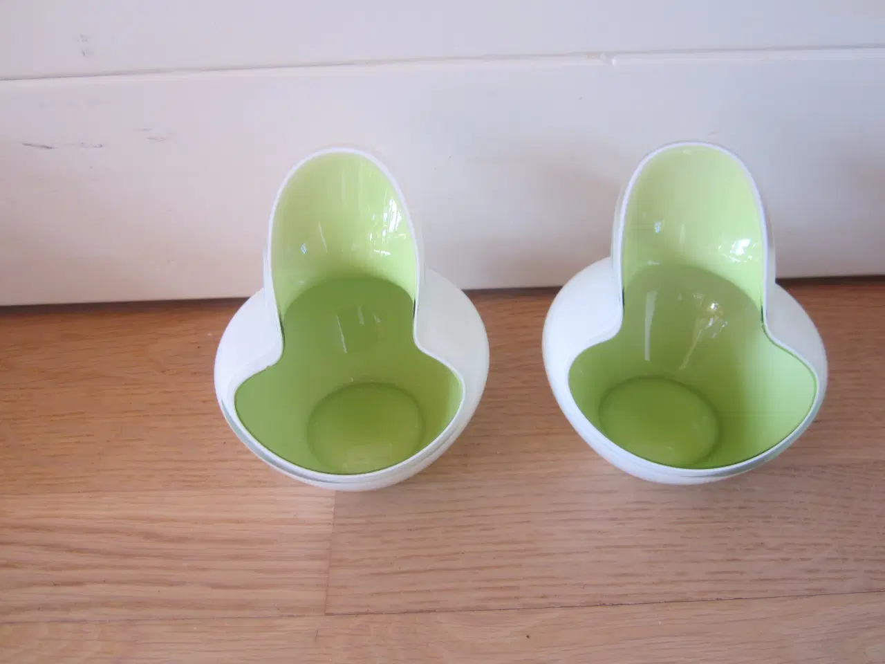 Billede 1 - 2 fine Herstal fyrfadsstager samlet 75 kr