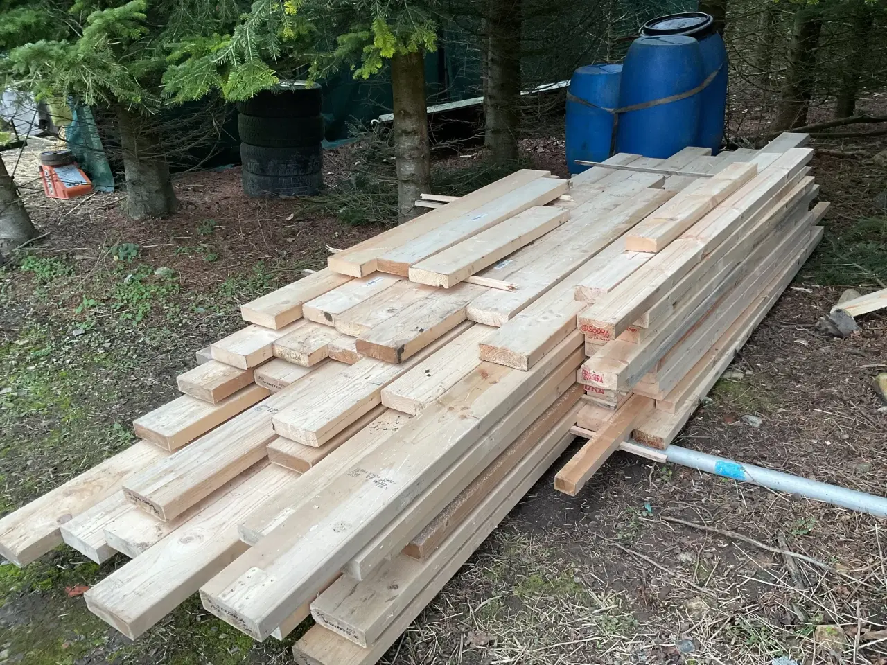 Billede 3 - Reglar 145/45 4,4-2m lange mv