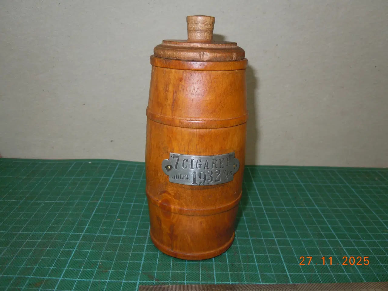 Billede 1 - Trætønde 1932 til Cigarer.