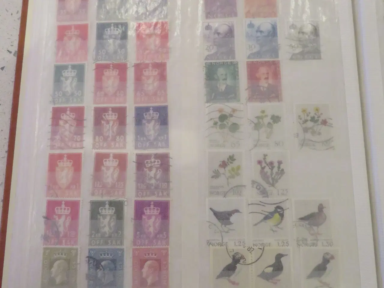 Billede 1 - Norge, 376 forskellige frimærker
