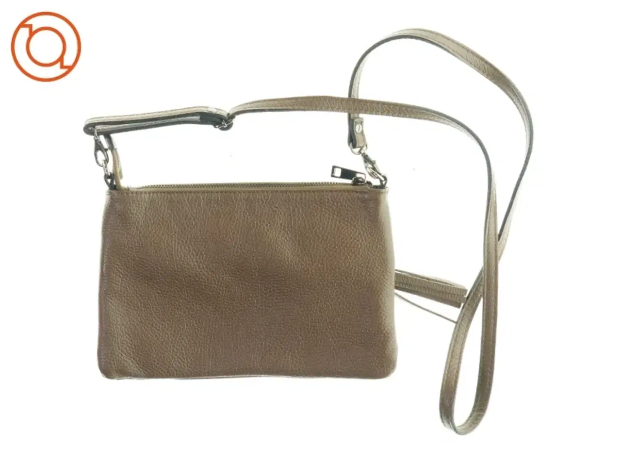 Billede 2 - Lille lædertaske (str. 27 X 18cm)