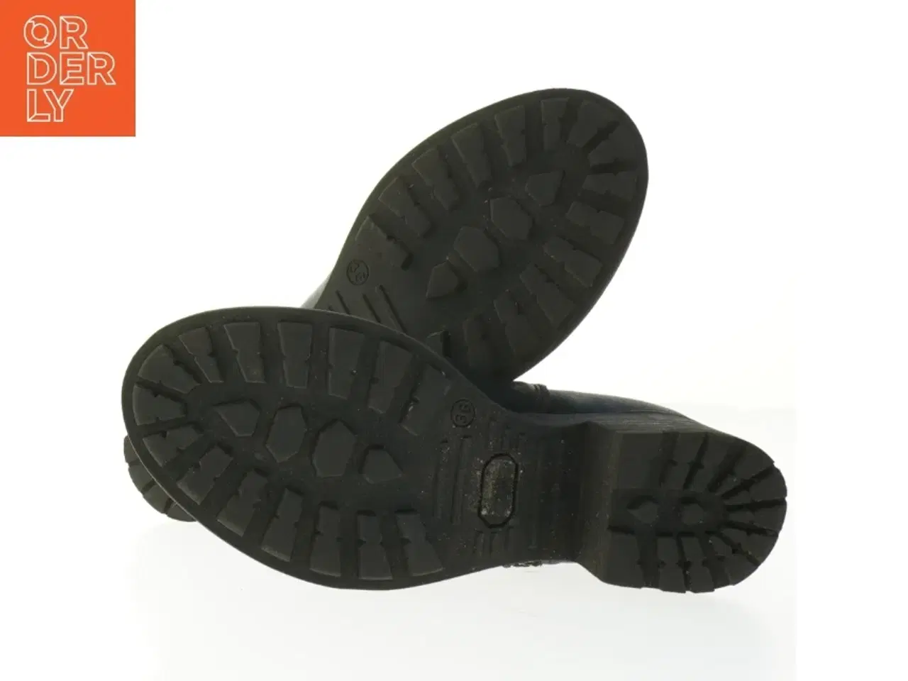 Billede 4 - Sorte ankelstøvler med lynlås (str. 36 )