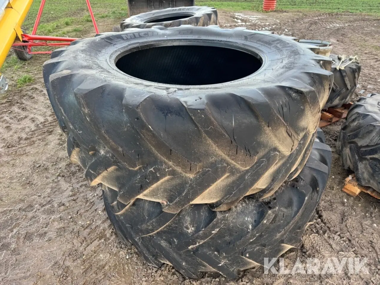 Billede 1 - Traktordæk Baghul Michelin Mach X BIB