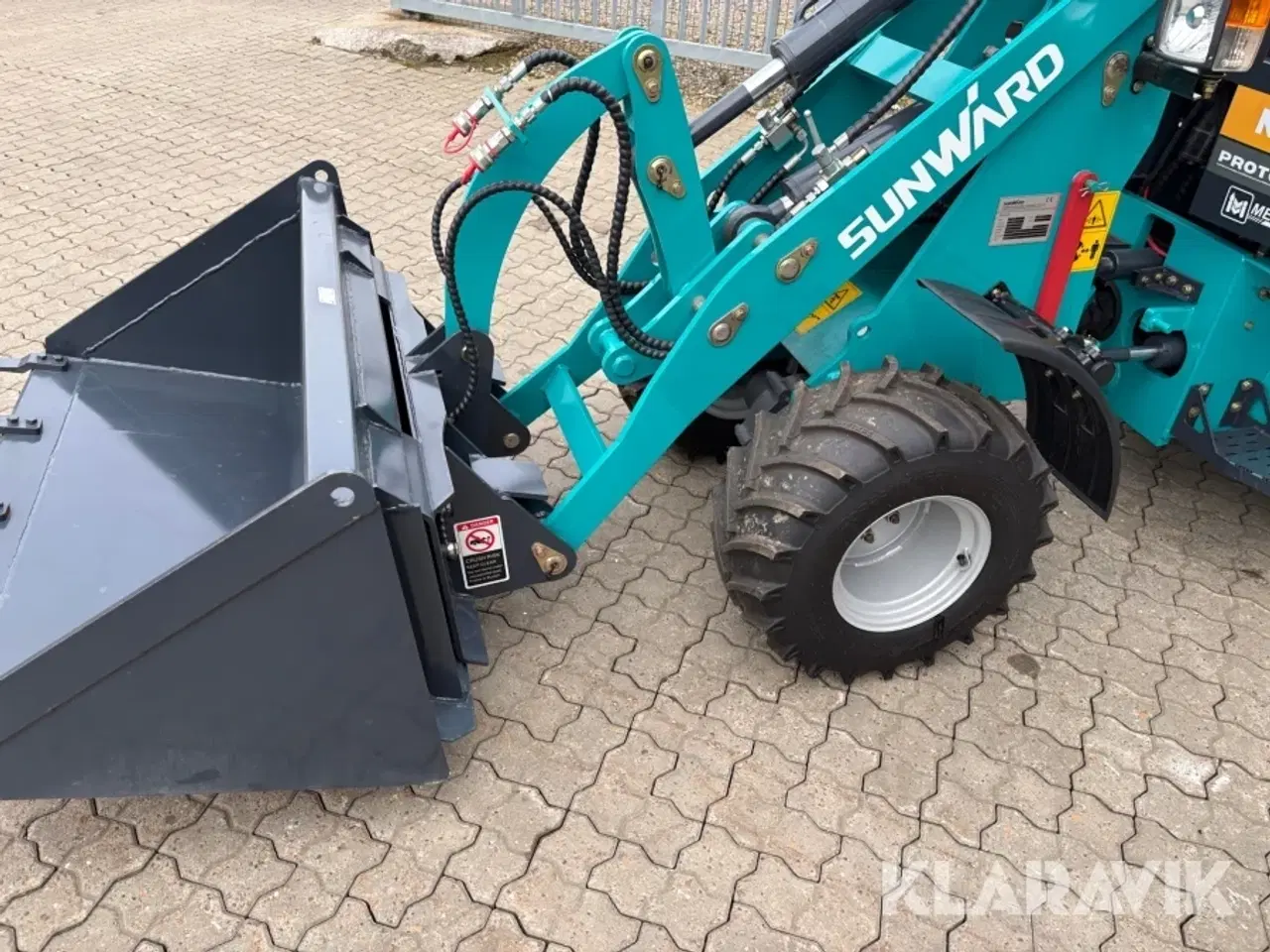 Billede 9 - Minilæsser Sunward SL 06W Yanmar