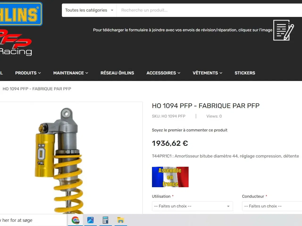 Billede 15 - Öhlins affjdering og Udstødning til Honda CRF 450