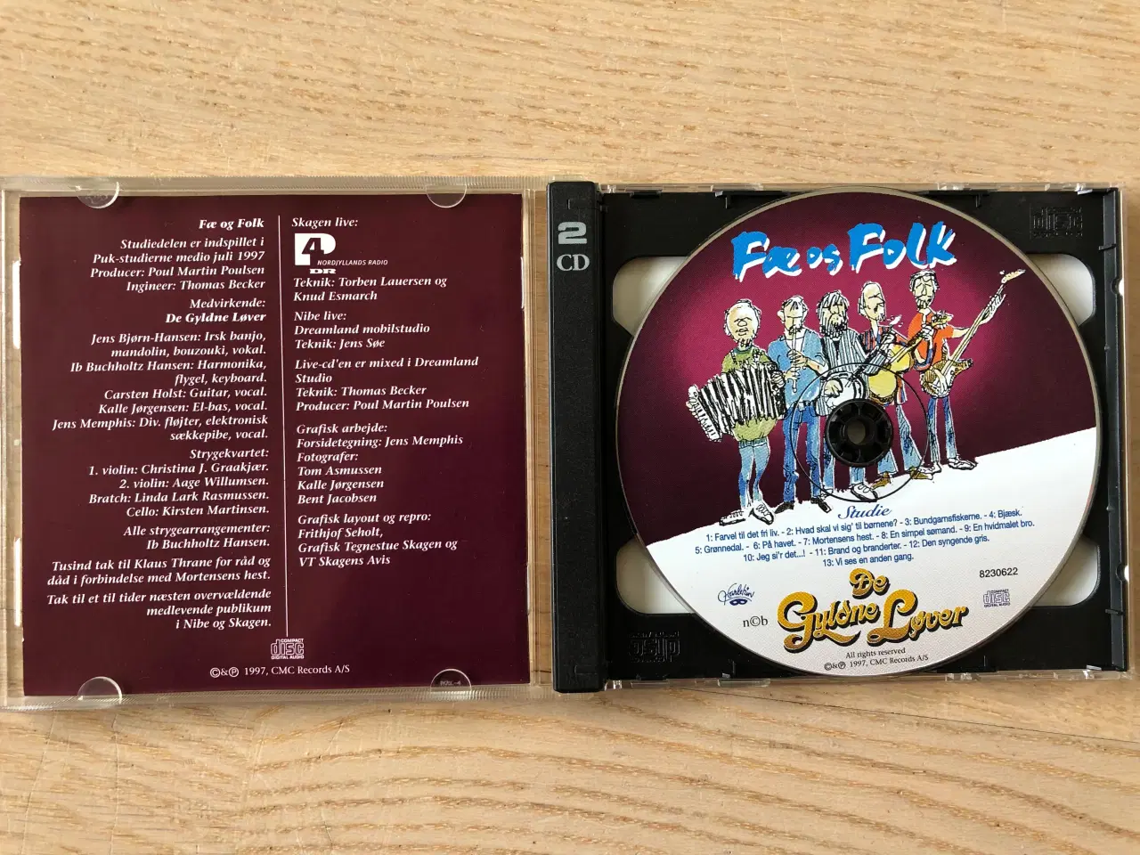 Billede 3 - De Gyldne Løver: 2 CD’ er