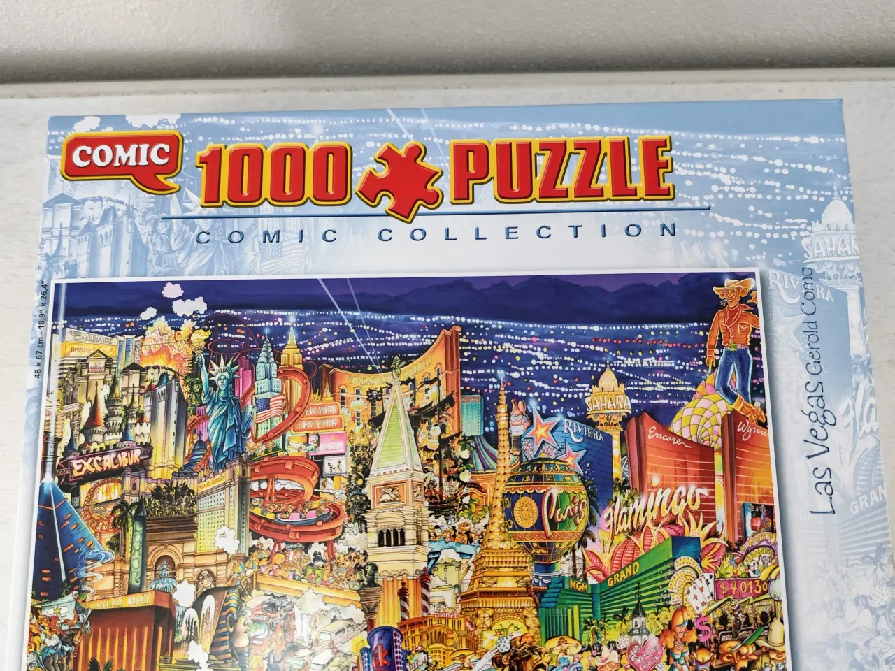 Billede 1 - Puslespil 1000 brikker. Comic Collection