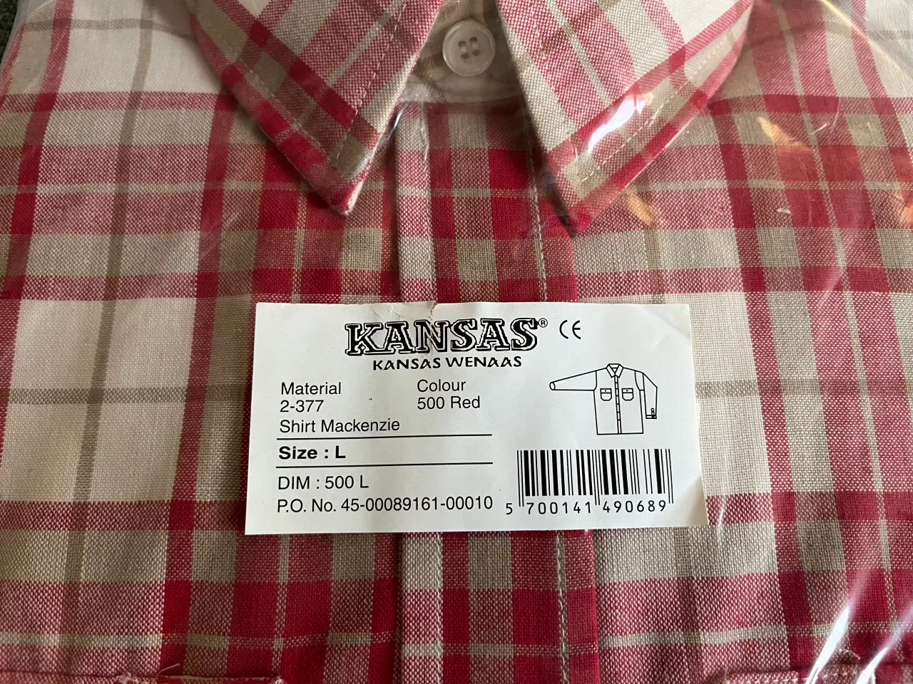 Billede 2 - Fed skovhuggerskjorte fra Kansas, L