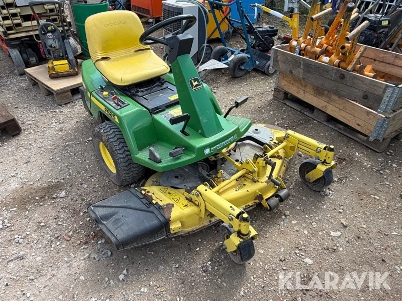 Billede 4 - Græsslåmaskine John Deere F525