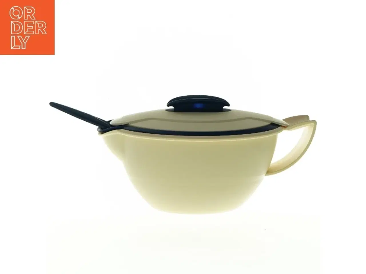 Billede 1 - Sovsekande med låg og øse fra Tupperware (str. 22 x 12 cm)