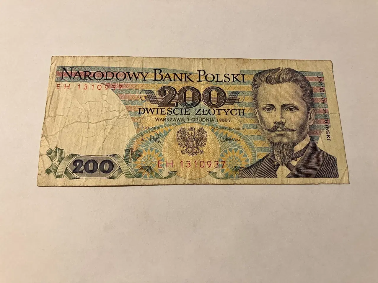 Billede 1 - 200 Zlotych Poland - Bad condition