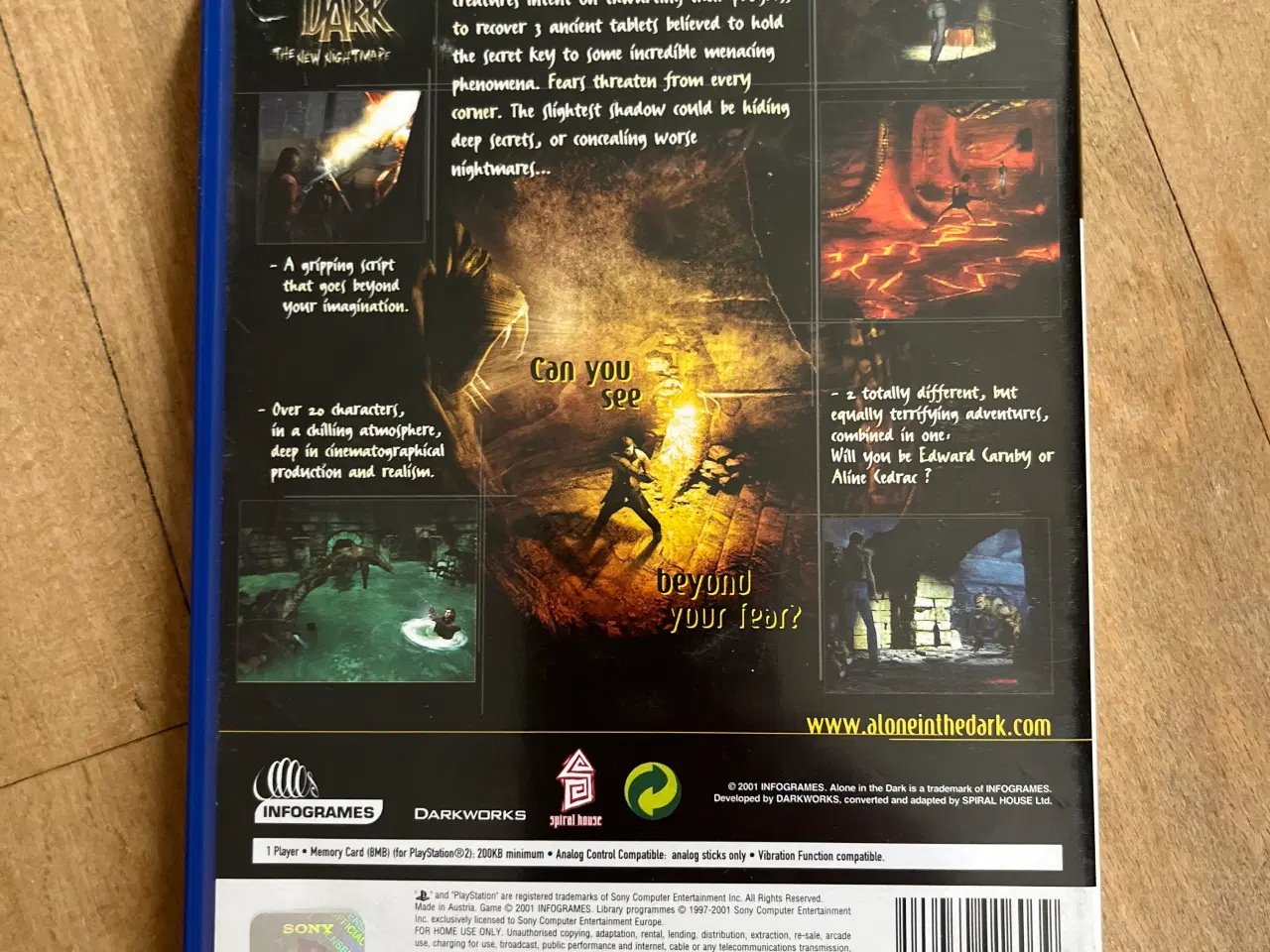 Billede 2 - PS2 Spil Alone In The Dark, The New Nightmare