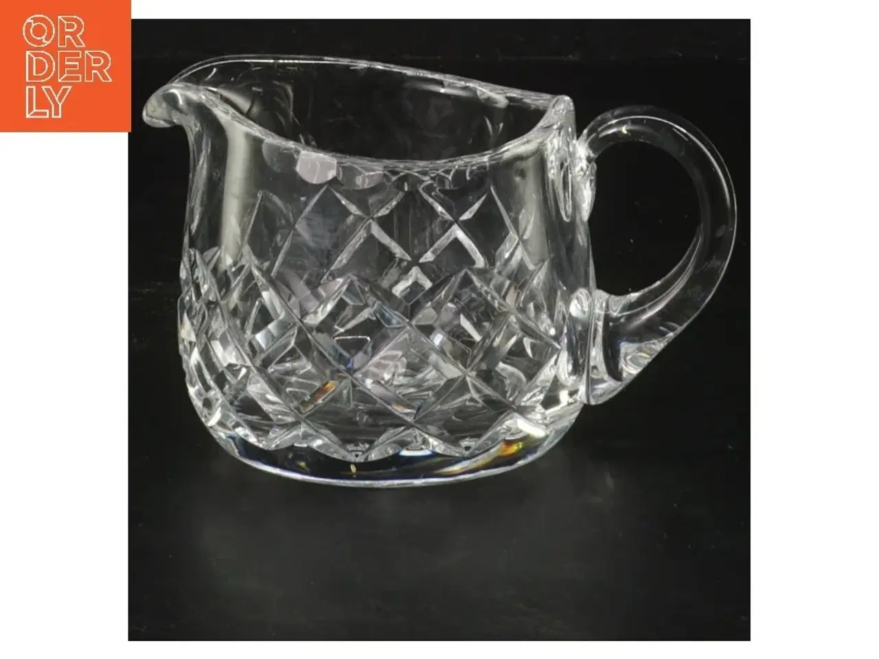 Billede 1 - Glass mælke eller flødekande (str. Ø 7 cm)