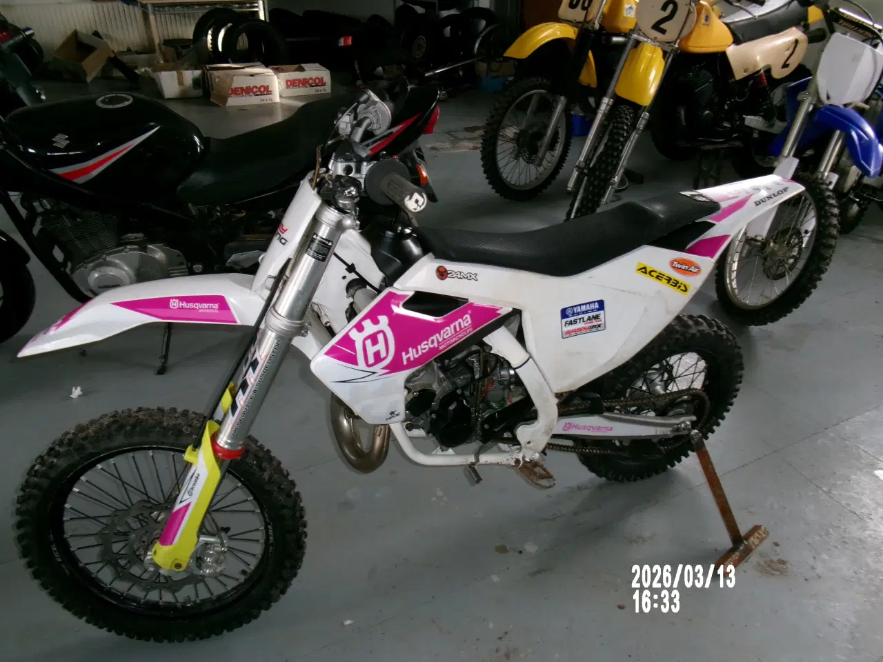 Billede 1 - Husqvarna moto cross maskine 