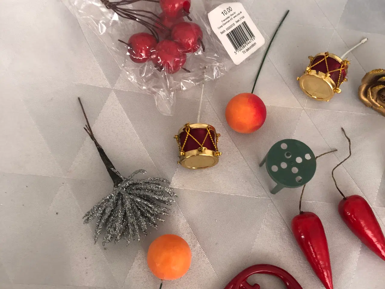 Billede 2 - Blandet juledekorations pynt