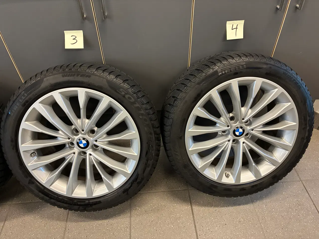 Billede 3 - Vinterhjul uden ridser, 18" til BMW G30 og G31