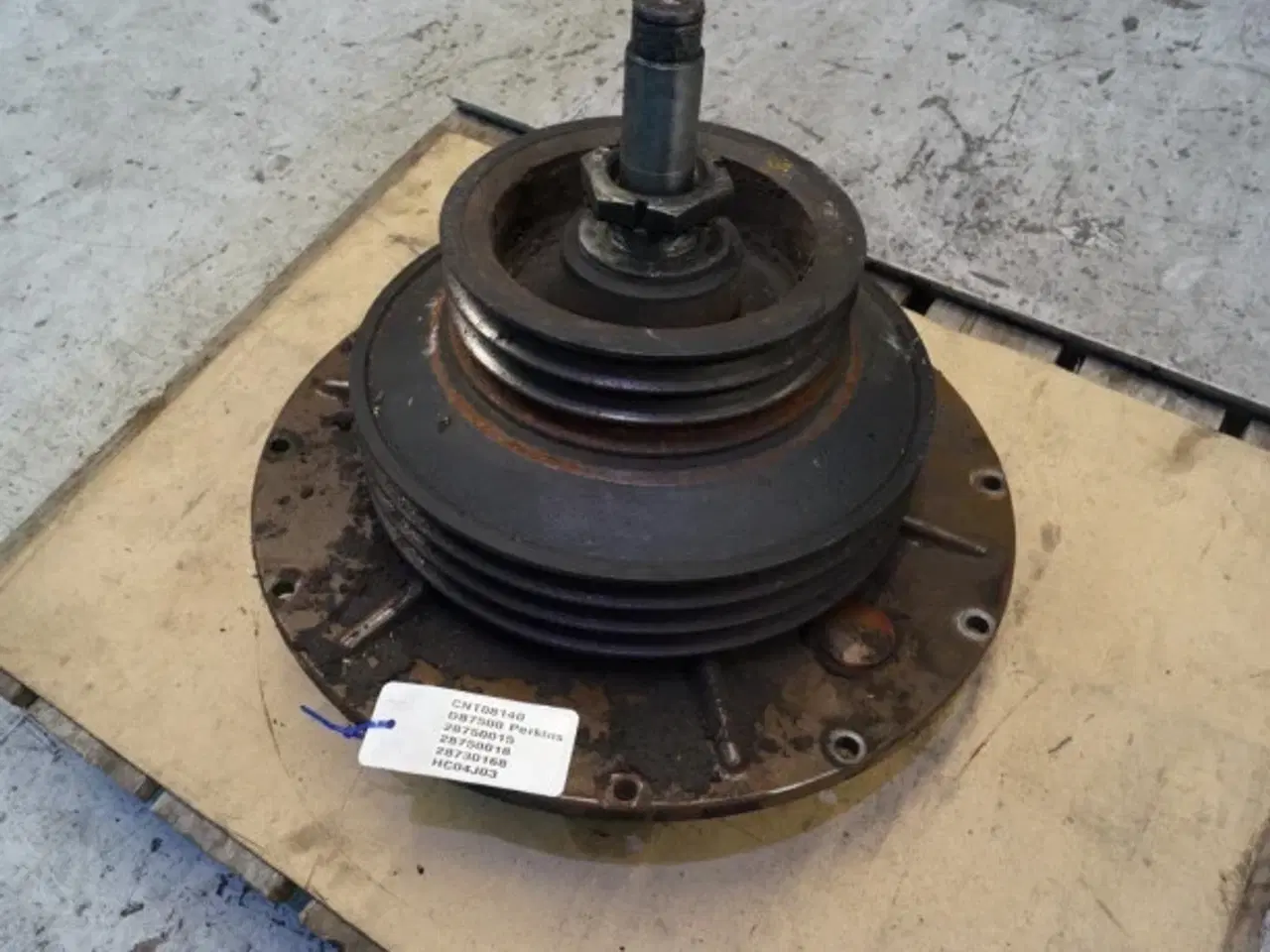 Billede 9 - Dronningborg D7500 Motorremskive Perkins