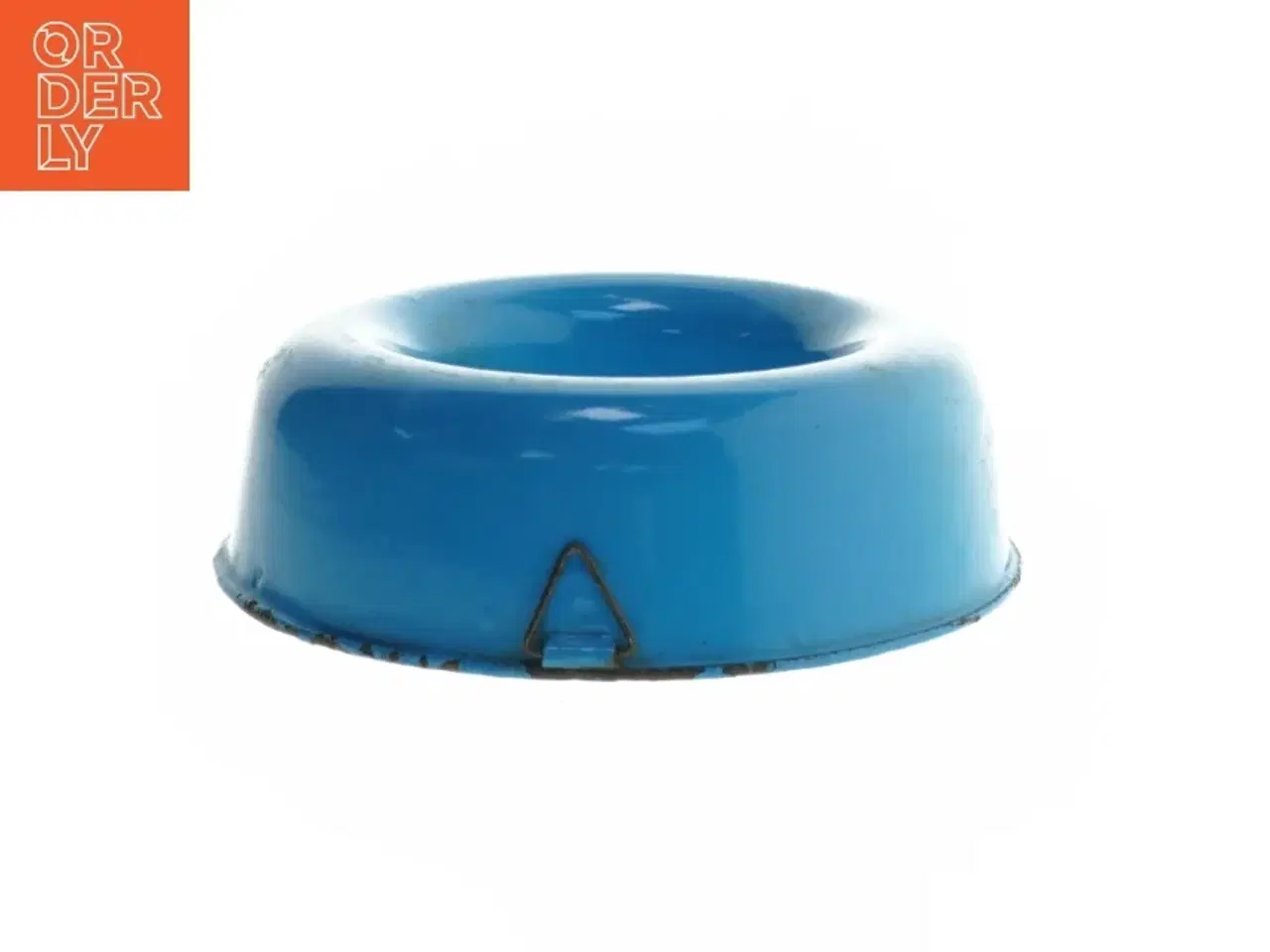 Billede 1 - Blå emalje form (str. Ø 19 cm)